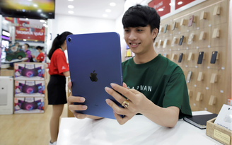 iPad Gen 10 lên kệ tại Việt Nam, giá từ 10,99 triệu đồng