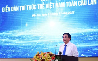 Ủy viên Bộ Chính trị Nguyễn Xuân Thắng: Tự hào trí thức trẻ Việt Nam