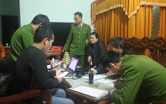 Triệt xóa 8 tụ điểm ghi lô đề ở Hà Tĩnh, bắt giữ 8 người