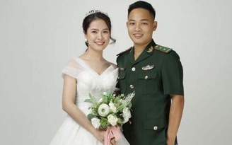 Người lính biên phòng ở Hà Tĩnh 2 lần hoãn cưới để làm nhiệm vụ chống dịch