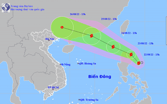 Áp thấp nhiệt đới mạnh lên thành bão Ma-on, gió giật cấp 10 hướng vào Biển Đông
