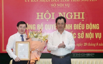 Chánh văn phòng UBND tỉnh Thái Nguyên được điều động làm Giám đốc Sở Nội vụ