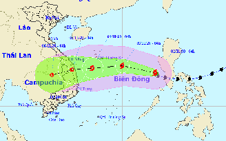 Dự báo thời tiết hôm nay 2.11.2020: Bão số 10 giật cấp 12, hướng vào miền Trung