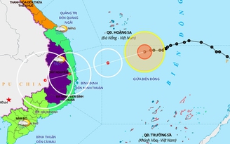 Dự báo thời tiết hôm nay 4.11.2020: Bão số 10 giật cấp 11, hướng vào Quảng Ngãi - Khánh Hòa