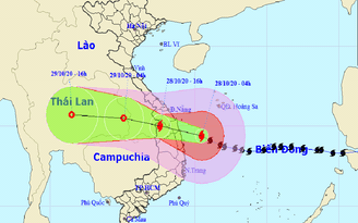 Dự báo thời tiết hôm nay 28.10.2020: Bão số 9 giật cấp 16 ‘càn quét’ từ Đà Nẵng đến Phú Yên