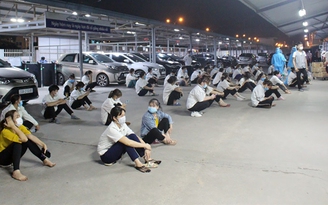 Thái Nguyên: Xuyên đêm lấy mẫu, chạy xét nghiệm trên 3.000 công nhân
