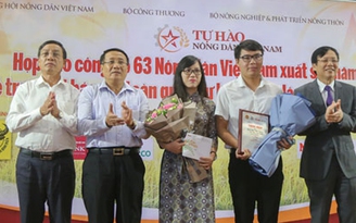 Vinh danh 63 nông dân Việt Nam xuất sắc năm 2019