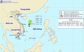 Áp thấp trên Biển Đông gây mưa lớn, gió giật mạnh trên nhiều vùng biển