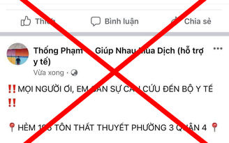TP.HCM: 'Hẻm 196 Tôn Thất Thuyết, Q.4 mỗi ngày có 5-6 người mất' là tin sai sự thật