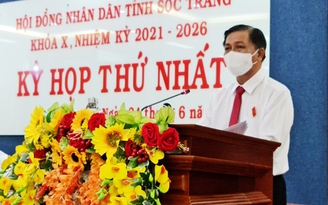 Nhân sự Sóc Trăng: Ông Trần Văn Lâu tái đắc cử chức Chủ tịch UBND tỉnh