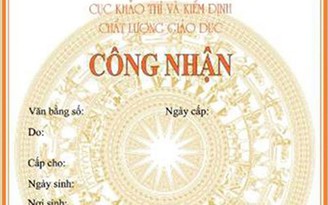 Rườm rà việc công nhận văn bằng