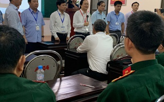 Bộ trưởng Phùng Xuân Nhạ kiểm tra công tác chuẩn bị thi THPT quốc gia trước 'giờ G'