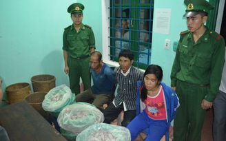 Bộ đội Biên phòng bắt giữ gần 80 kg thuốc nổ TNT
