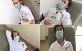 Y bác sĩ hiến máu cứu người giữa lúc cách ly phòng chống Covid-19