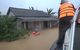 Quảng Trị: Một học sinh tử vong do mưa lũ