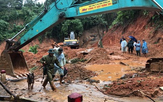 Sạt lở đất khiến nhiều cán bộ, chiến sĩ Đoàn kinh tế - Quốc phòng 337 mất tích: Tìm được 14 nạn nhân