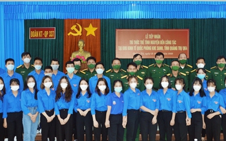 Đoàn Kinh tế - quốc phòng 337 tiếp nhận trí thức trẻ tình nguyện ở Quảng Trị