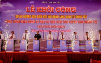 Chủ tịch nước Nguyễn Xuân Phúc dự khởi công dự án đường ven biển Quảng Trị