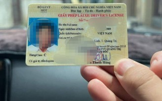Công an bị kiểm điểm khi tài xế vi phạm ‘khoe‘ lấy bằng lái trước thời hạn