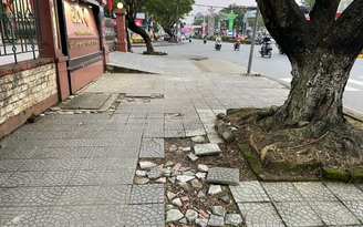 Quảng Trị: Đề xuất lát vỉa hè đường Hùng Vương trung tâm TP.Đông Hà bằng đá tự nhiên