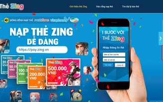 Game thủ sốt sắng mở đại lý thẻ Zing