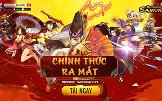 300 Vipcode 'khủng' Đại Chiến Samurai, độc quyền trên Thanh Niên Game