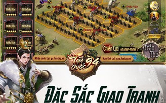 Tam Quốc 94 - game dàn trận chiến thuật ra mắt hôm nay 14.11