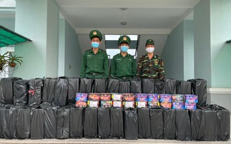 Tây Ninh: Phát hiện vụ vận chuyển gần 630 kg pháo lậu qua biên giới