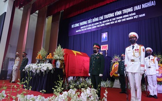 Lễ viếng cấp Nhà nước nguyên Phó thủ tướng Trương Vĩnh Trọng tại quê nhà Bến Tre