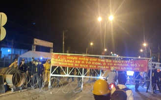 Những người về miền Tây tránh dịch bị 'kẹt lại' được bố trí ăn nghỉ tạm ở trường học