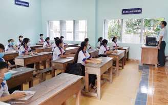 Tiền Giang: Trên 2.800 học sinh nhiễm Covid-19 sau hơn 2 tuần học trực tiếp