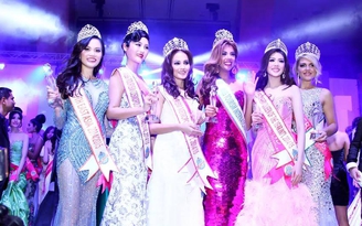 'Người đẹp thi chui' giành giải tại Hoa hậu Du lịch Quốc tế 2014