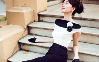 Hoa hậu Đặng Thu Thảo 'lăng xê' mốt cổ điển