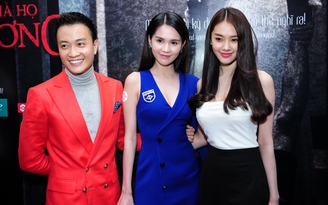 Đàm Vĩnh Hưng, Ngọc Trinh đến chúc mừng Vũ Ngọc Đãng ra mắt phim ma