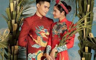 Kim Dung chụp thời trang cưới cùng Quang Hùng