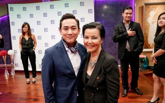 Hứa Vĩ Văn hội ngộ một trong tứ đại mỹ nhân màn ảnh Việt tại Mỹ