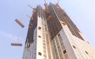 Kỷ lục xây tòa nhà 57 tầng trong 19 ngày