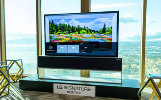 LG giới thiệu TV 'cuộn' phiên bản mới tại CES 2020