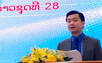 Anh Nguyễn Minh Triết khai mạc lớp bồi dưỡng cán bộ Đoàn chủ chốt của Lào