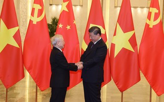 Lễ đón Tổng bí thư Nguyễn Phú Trọng thăm chính thức Trung Quốc