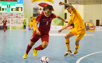 Tuyển futsal Việt Nam thắng Úc trận khai mạc