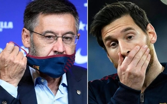 Messi lại sắp đàm phán căng thẳng với Chủ tịch Barcelona