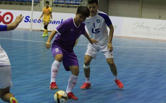 Tuyển futsal nữ Việt Nam thua đậm ở trận giao hữu cuối cùng