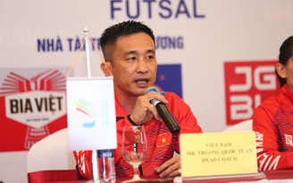 HLV Trương Quốc Tuấn quyết đổi màu huy chương futsal nữ