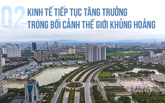 Kinh tế tiếp tục tăng trưởng trong bối cảnh thế giới khủng hoảng