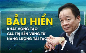 Bầu Hiển: Khát vọng tạo giá trị bền vững từ năng lượng tái tạo Bầu Hiển: Khát vọng tạo giá trị bền vững từ năng lượng tái tạo
