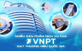 Nhiều sản phẩm dịch vụ của VNPT đạt Thương hiệu Quốc gia