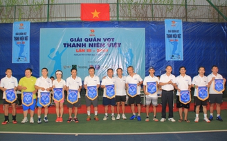 Sôi nổi giải Quần vợt Thanh Niên Việt lần 3- 2019