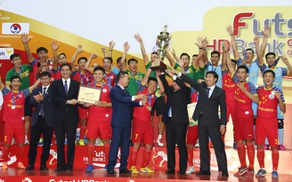 Sanvinest Sanatech Khánh Hoà lên ngôi vô địch giải Futsal HDBank Cúp QG 2019