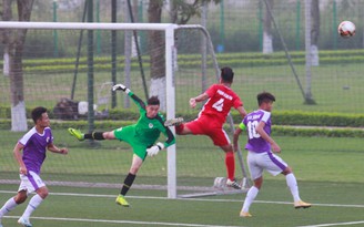 Vòng loại giải U.19 : Hòa Viettel, ĐKVĐ Hà Nội rơi xuống thứ 3 bảng A